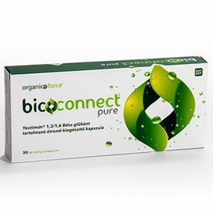 Organic Force Bioconnect Pure béta-glükán kapszula 30db. 5DB fölött plusz 5% kedvezmény!