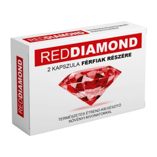 RED DIAMOND Potencianövelő férfiaknak - 2db kapszula