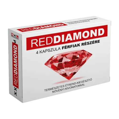 RED DIAMOND Potencianövelő férfiaknak - 4db kapszula