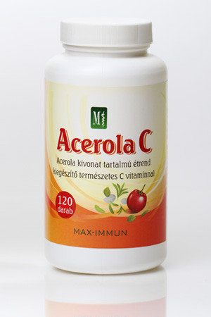 Acerola C kapszula 120 db, Varga Gábor gyógygomba viszonteladó partner 
