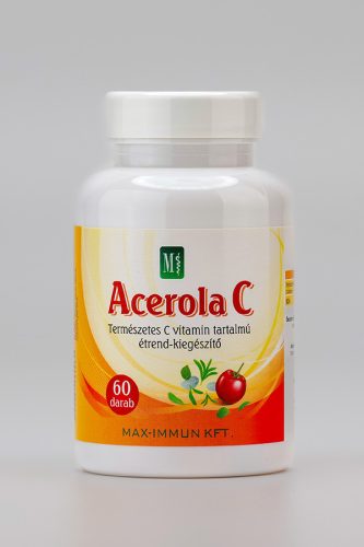 Acerola C kapszula 60 db, Varga Gábor gyógygomba viszonteladó partner 