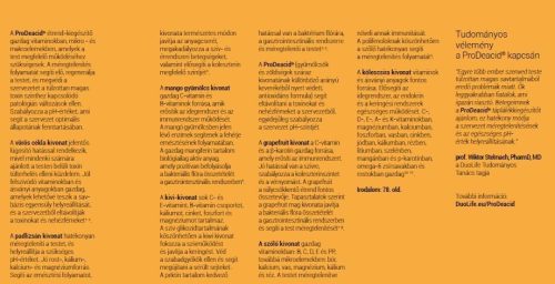 DuoLife Medical Formula ProDeacid®