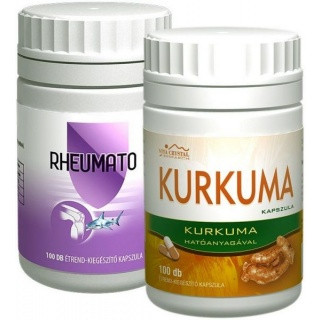 Kurkuma kapszula 100 db + Rheumato kapszula 100 db