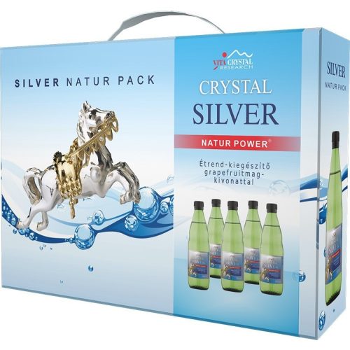 Crystal Silver Natur Pack 5x500ml
