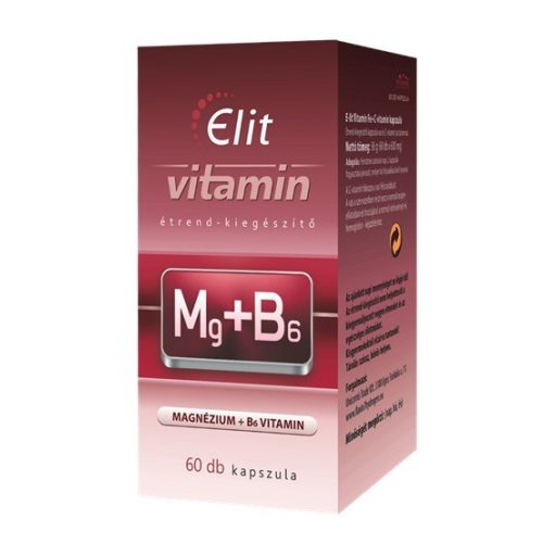E-lit vitamin - Mg+B6 60db kapsz.