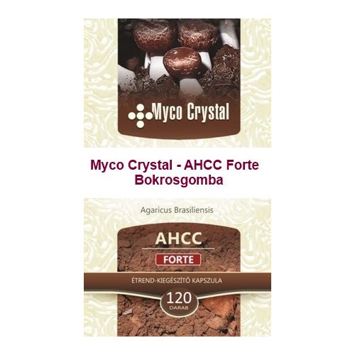 Myco Crystal - AHCC Forte Bokrosgomba 120db