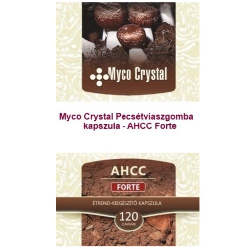 Myco Crystal - AHCC Forte Pecsétviaszgomba 120db