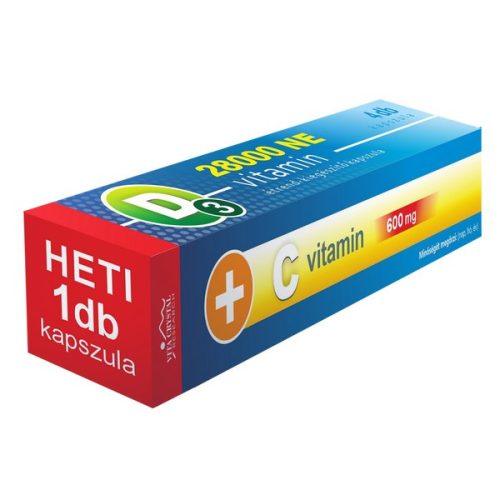 D3-vitamin 28 000 NE C-vitamin 4db