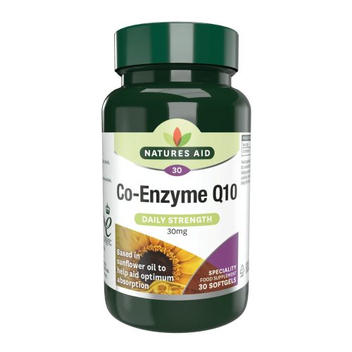 Natures Aid Co-Q10 30mg softgels 30 db