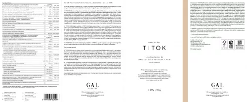 TITOK Multivitamin és Halkollagén peptidek + MSM