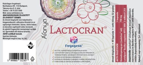 Freyagena Áfonya LACTOCRAN kapszula 60 db 