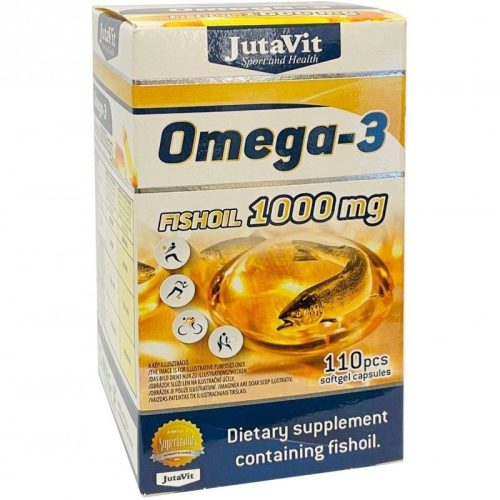 JutaVit Omega-3 Fishoil 1000mg 110x (Tny)