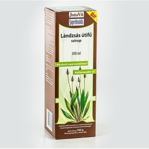 JutaVit Lándzsás útifű szirup 300ml 