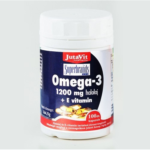 JutaVit Omega-3-pro Halolaj 1200mg 100x