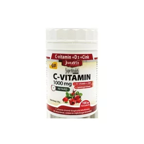   JutaVit C-vitamin 1000mg retard + csipkeb.kiv. +D3+Cink vitamin 100x
