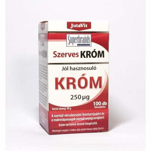 JutaVit Szerves Króm 250µg 100x