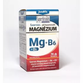 JutaVit Szerves Magnézium+B6+D3 70x
