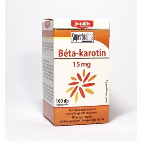 JutaVit Béta-karotin 15 mg 100x