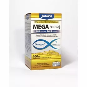 JutaVit Mega Halolaj Omega-3 100x 