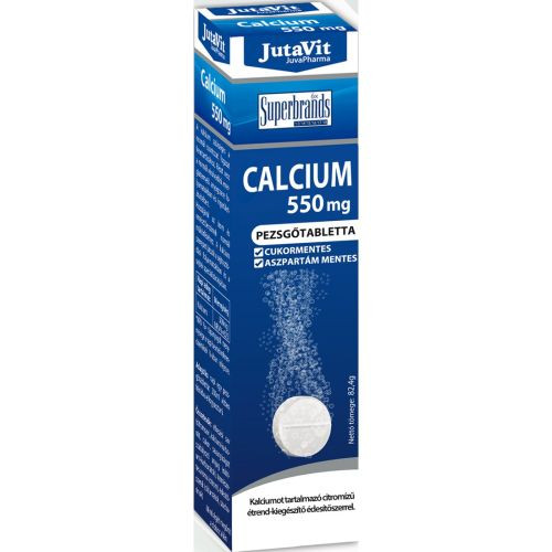JutaVit Calcium pezsgőtabletta 550mg 16x