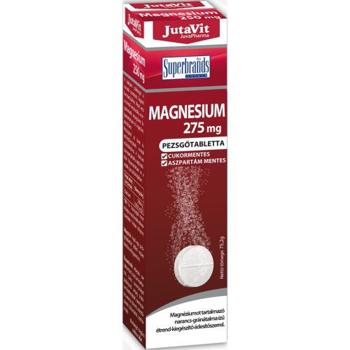 JutaVit Magnézium pezsgőtabletta 275mg 16x  