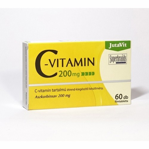JutaVit C-vitamin 200mg  tabletta 60x – bliszteres