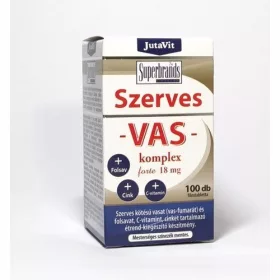 JutaVit Szerves Vas-komplex Forte 18mg 100x