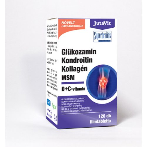 JutaVit Glükozamin+ Kondr.+ Koll.+ MSM 120x É.K.