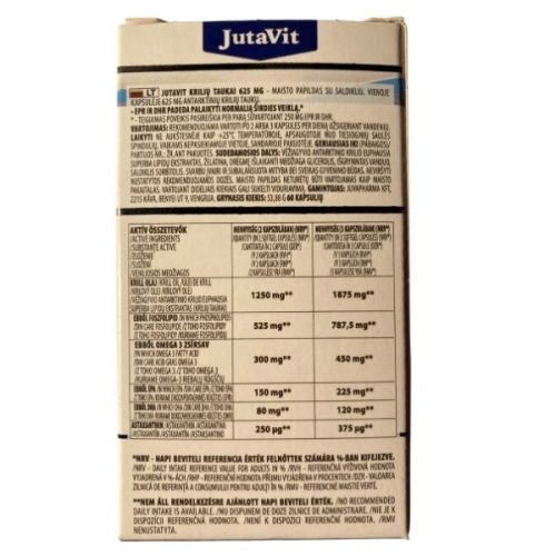 JutaVit Krill Capsule 625 mg 60x 
