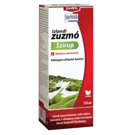   JutaVit Izlandi zuzmó szirup 150ml (Alkohol és cukor mentes!)