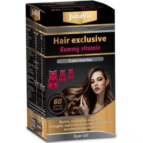 JutaVit Hair Exclusive Gummy Vitamin Cukormentes 60x 