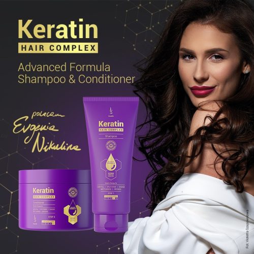 DuoLife Keratin Hair Complex Advanced Formula Shampoo 200ml - KARÁCSONYI AKCIÓ!