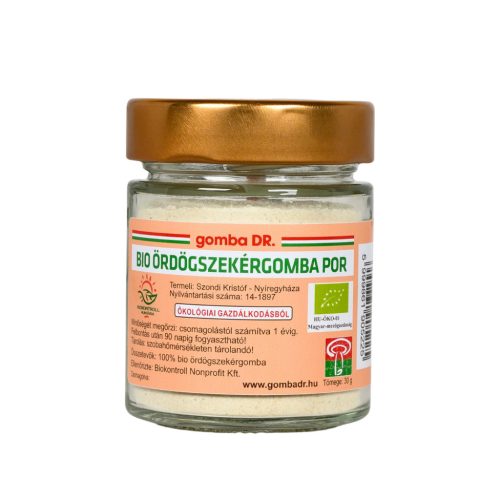 Bio Ördögszekér gomba őrlemény (Pleurotus eryngii)