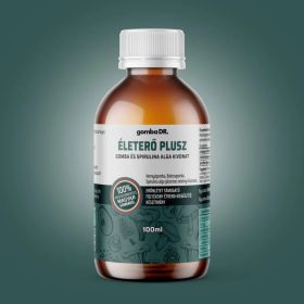 Életerő Plusz folyékony gombakivonat Spirulina algával